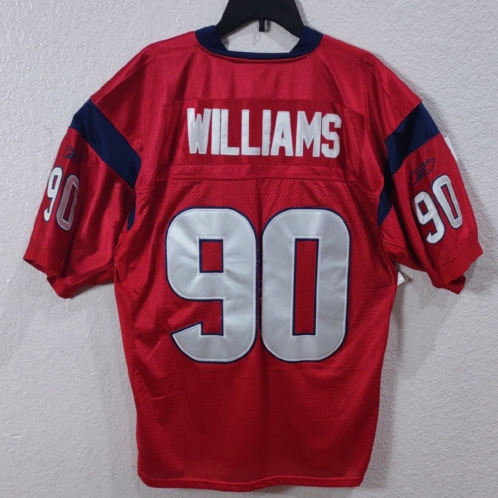 REEBOK NFL Red Texans Football Jersey - Picture 8 of 17